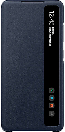 Чехол-книжка Smart Clear View Cover для Samsung Galaxy S20 FE (синий)
